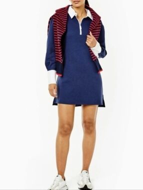 Addison Bay Rugby Dress Navy Blue XL NWT